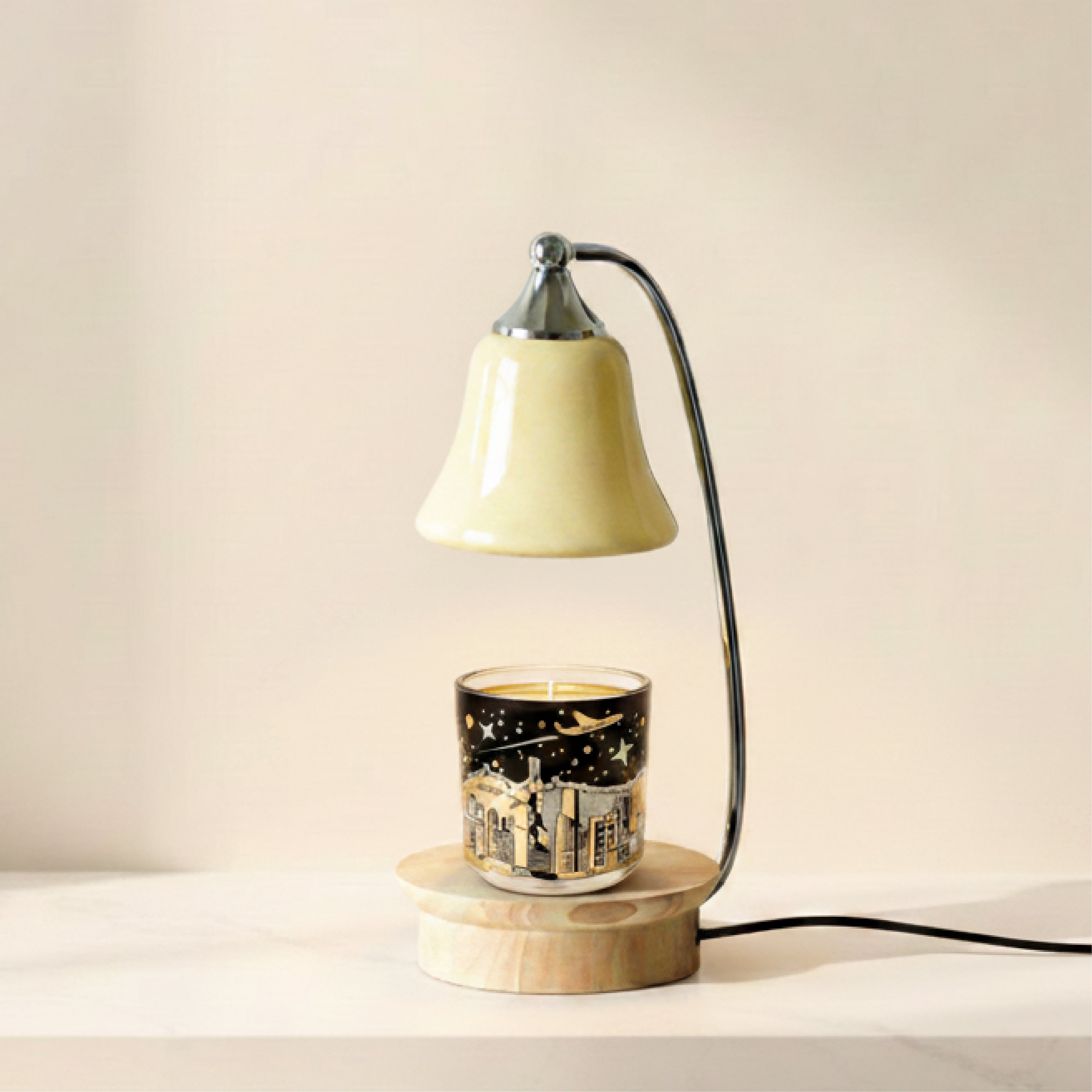 Lily Bell Chrome & Wood