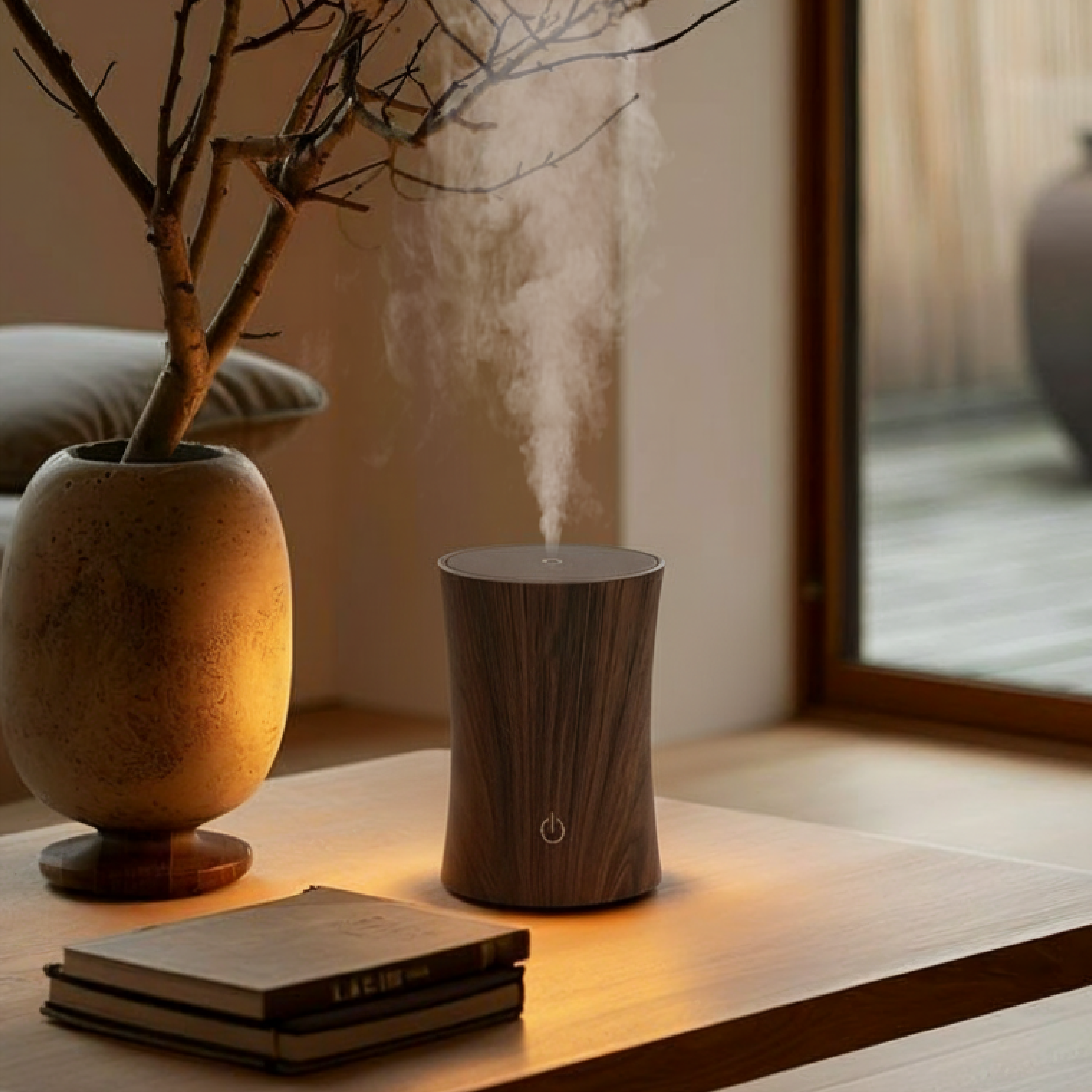 Cylindrical Wood Aroma Diffuser – TÉCHERIÉ