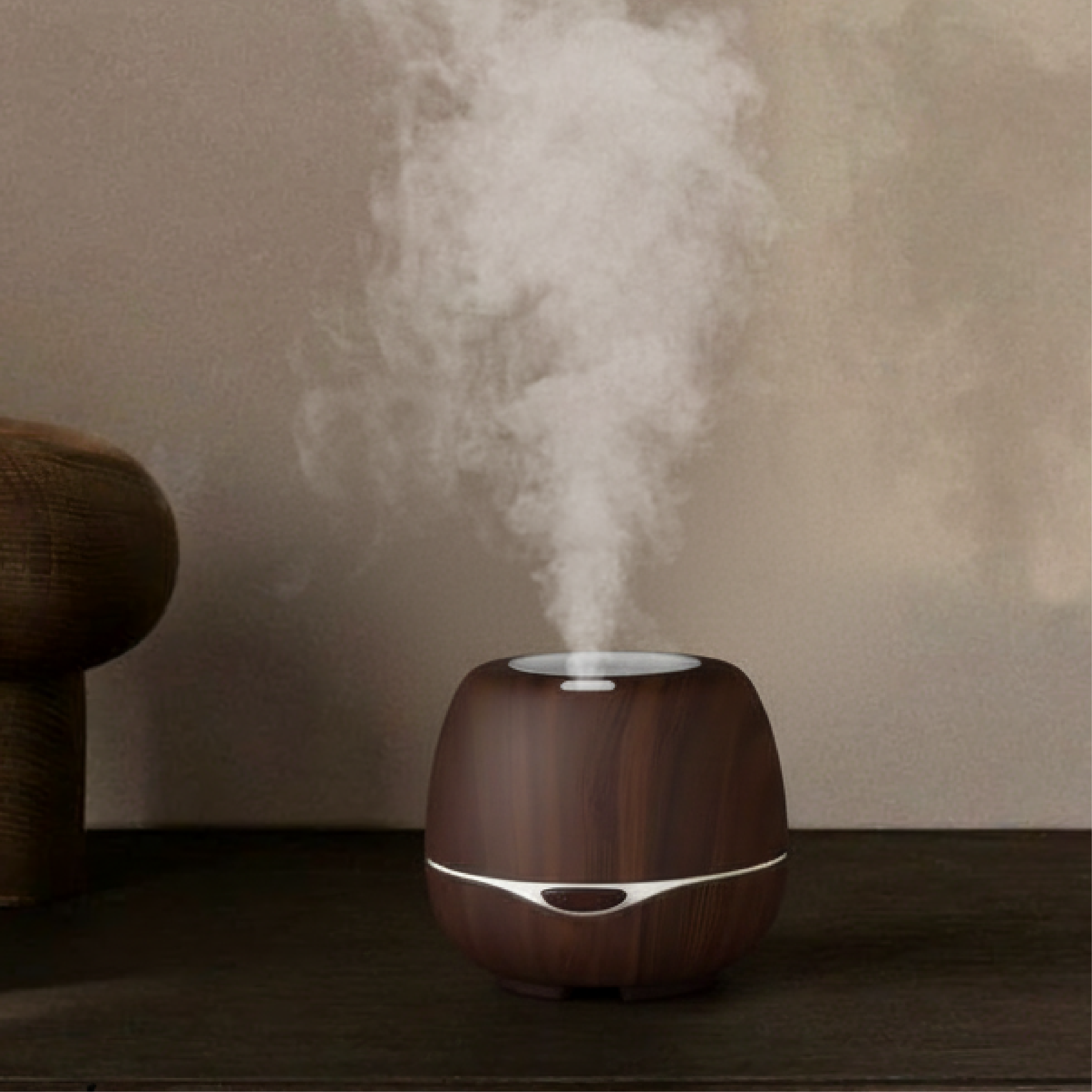 Diffuser Toaster Shape Oblate Spheroid Shape Wood Aroma Diffuser โ TรCHERIร