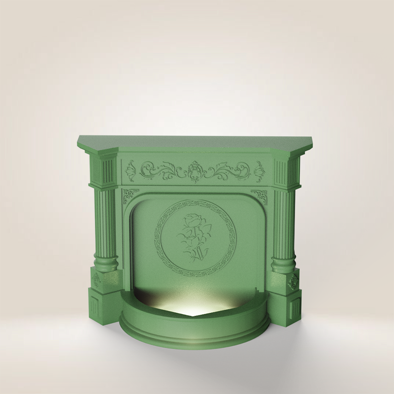 Fireplace-shaped Aromatherapy Stone Lamp