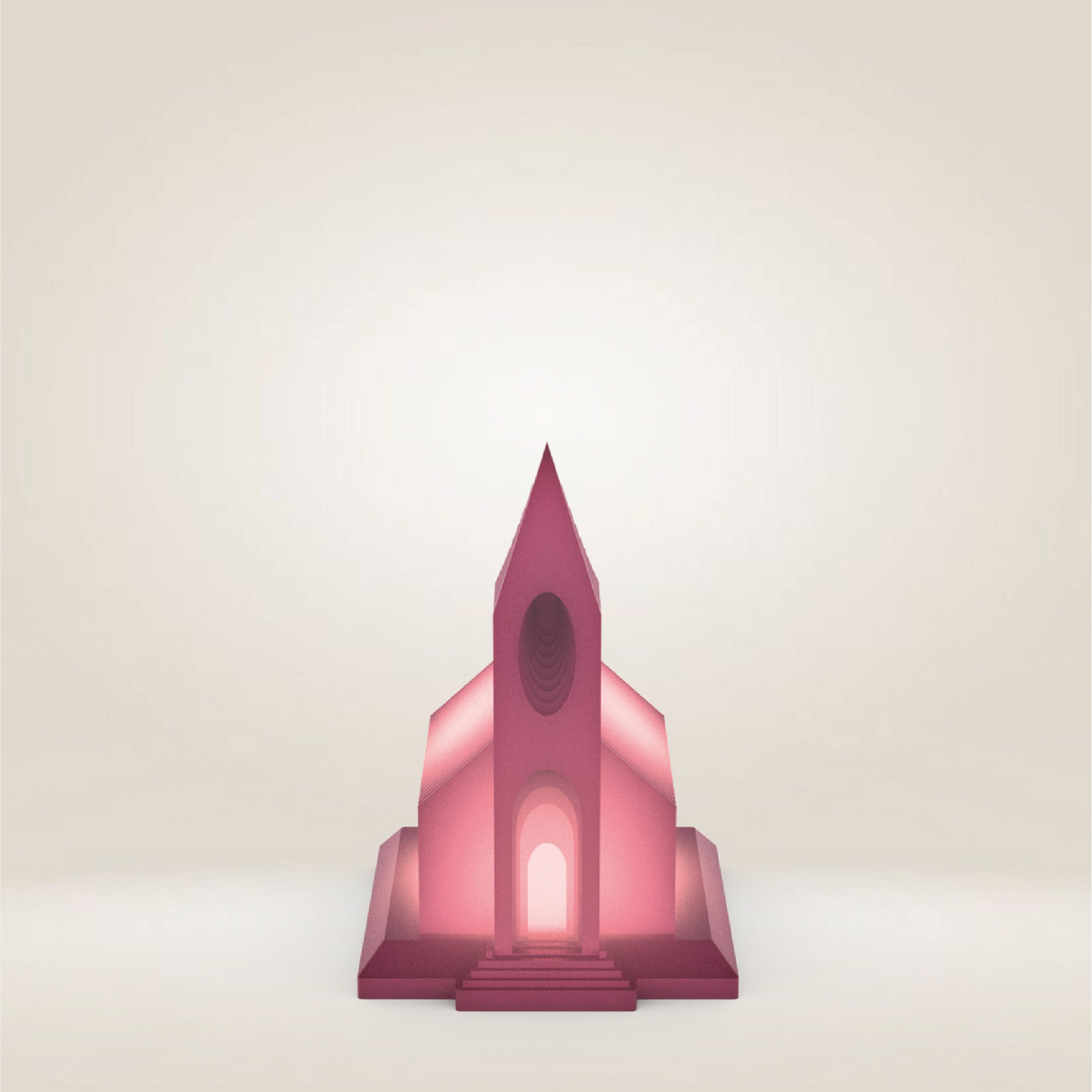 Wedding Chapel Night Lamp
