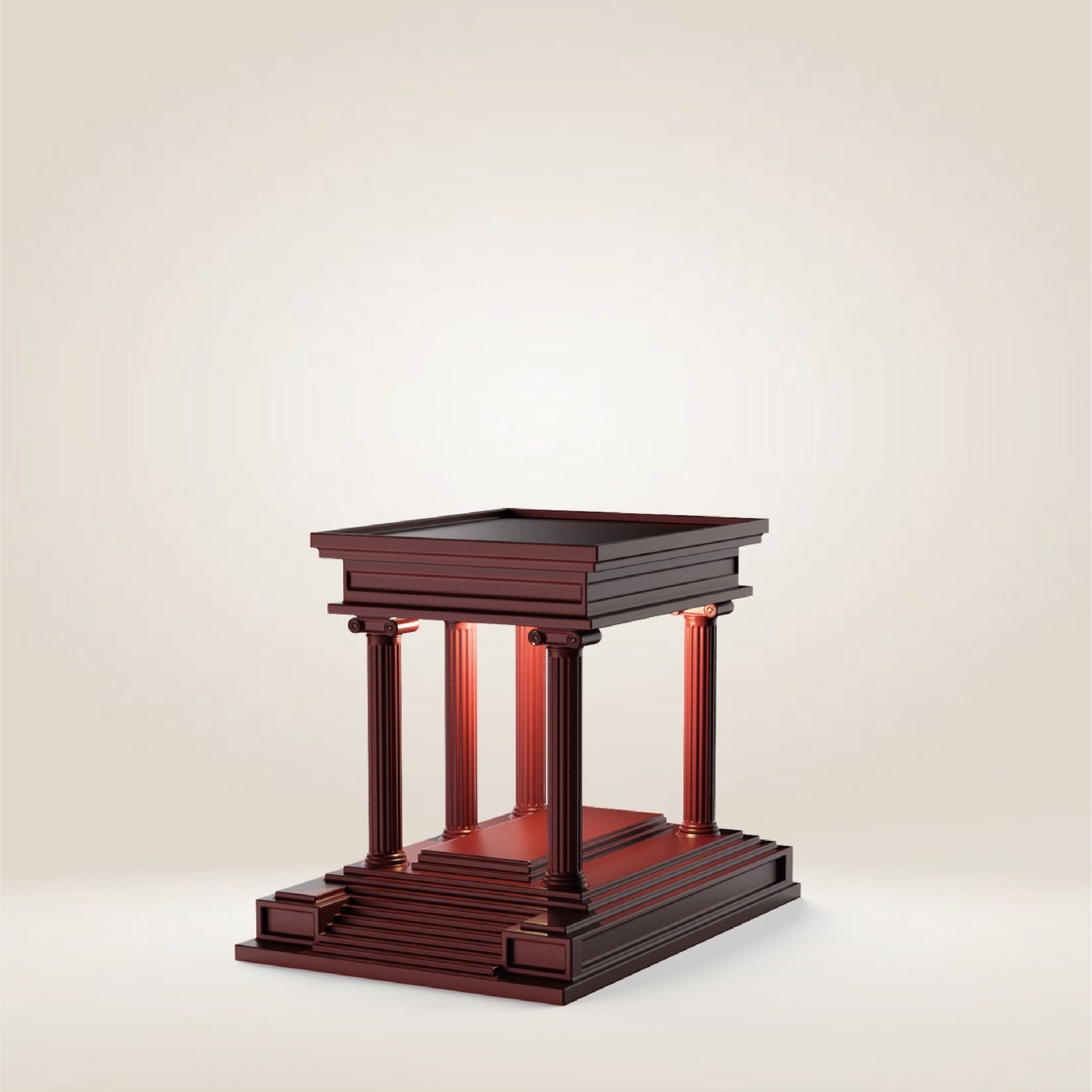 Classical Temple Display Lamp