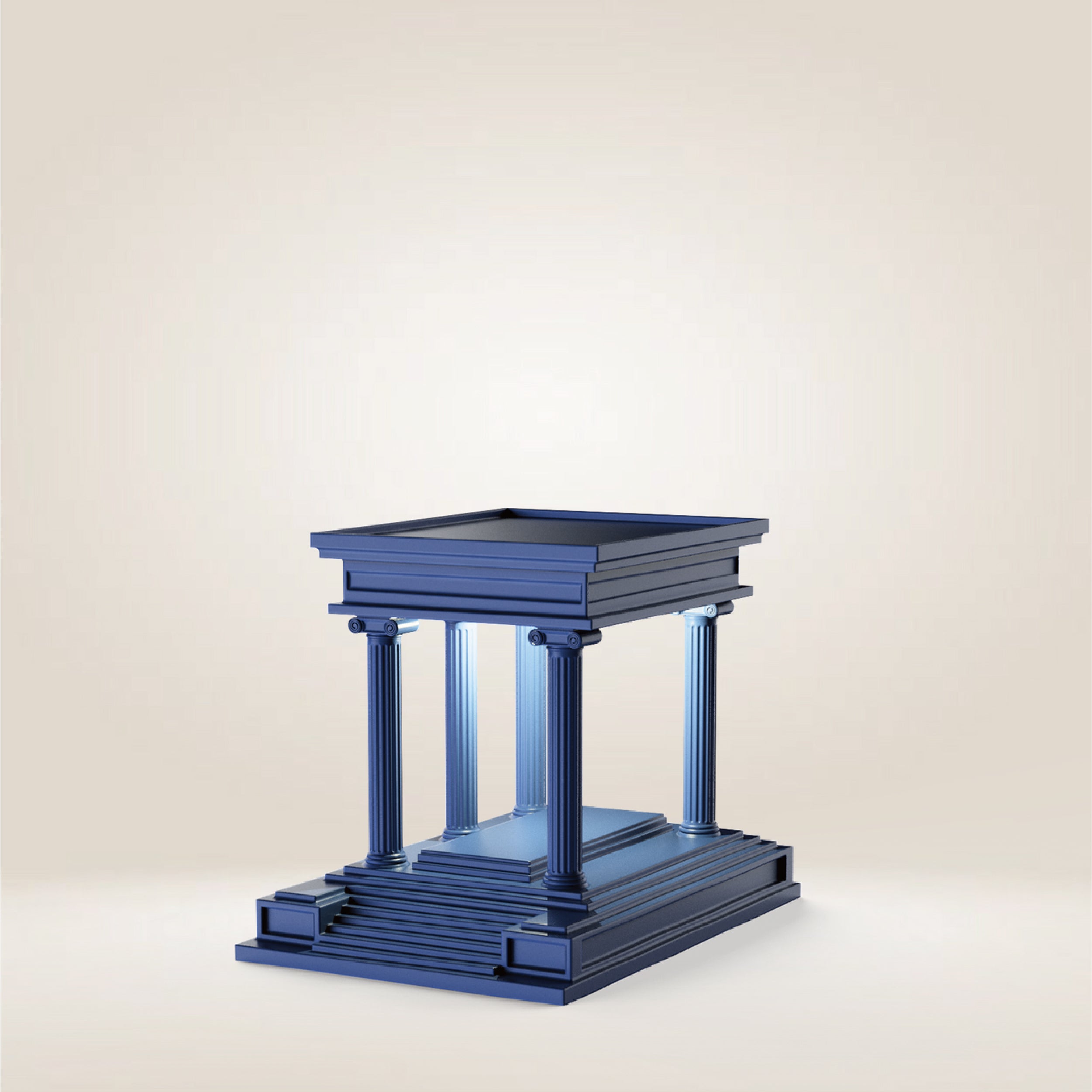 Classical Temple Display Lamp