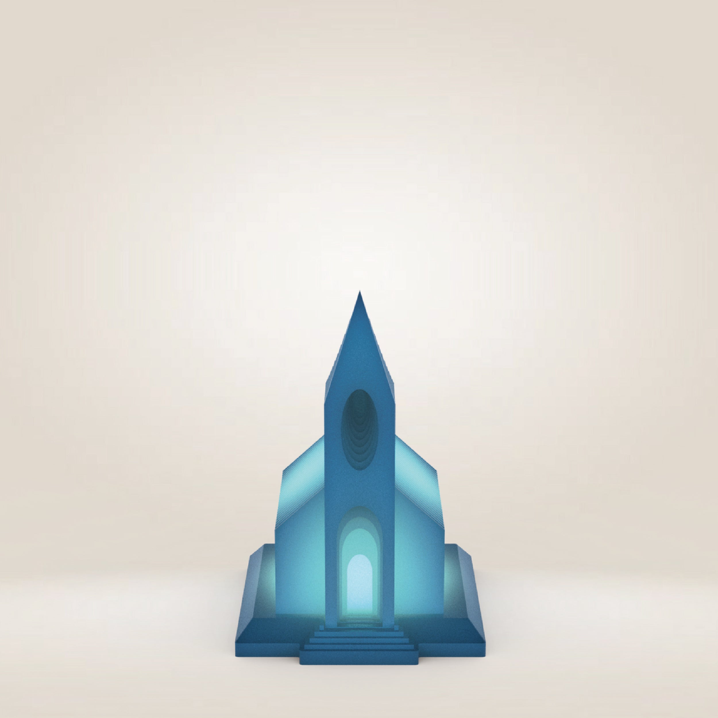 Wedding Chapel Night Lamp