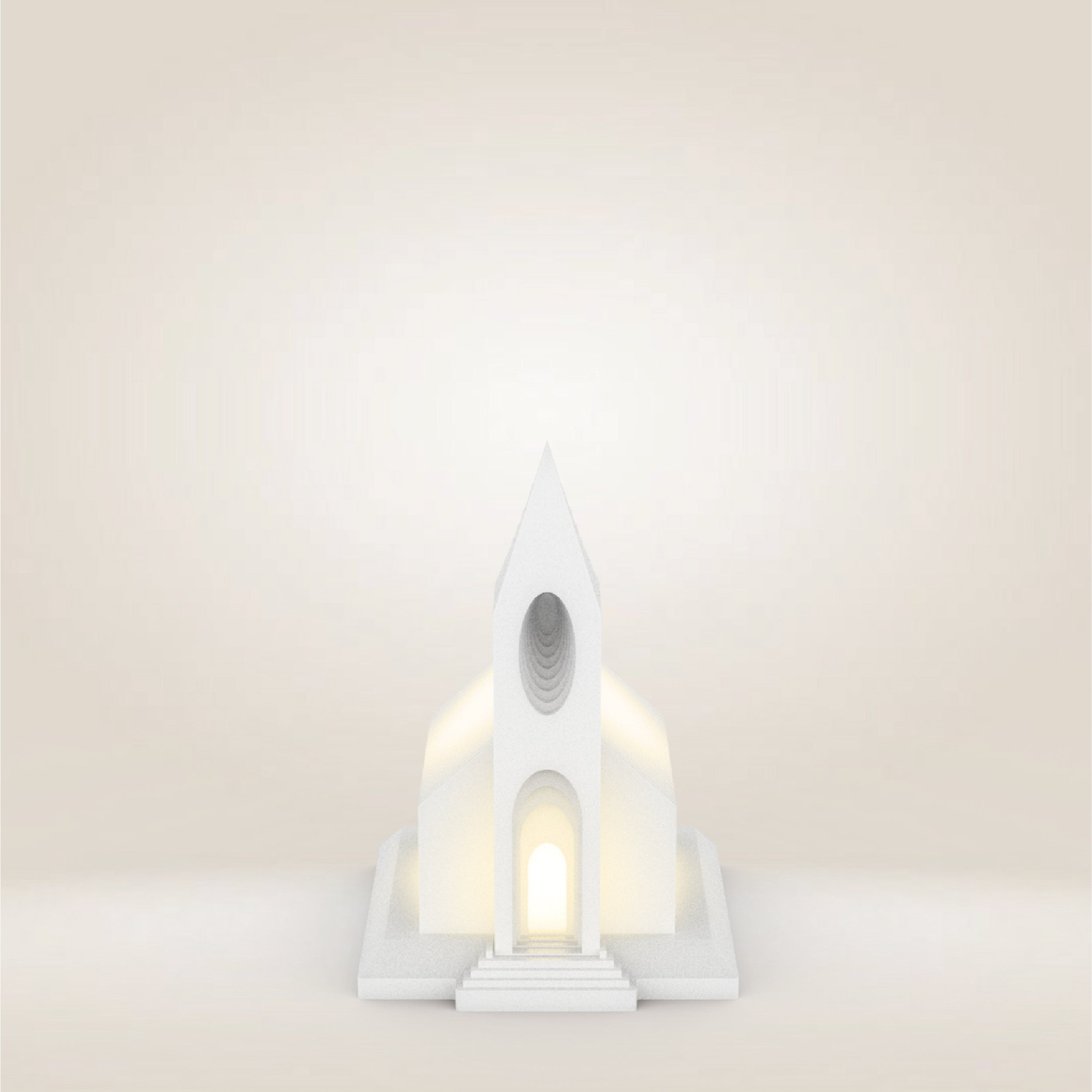 Wedding Chapel Night Lamp