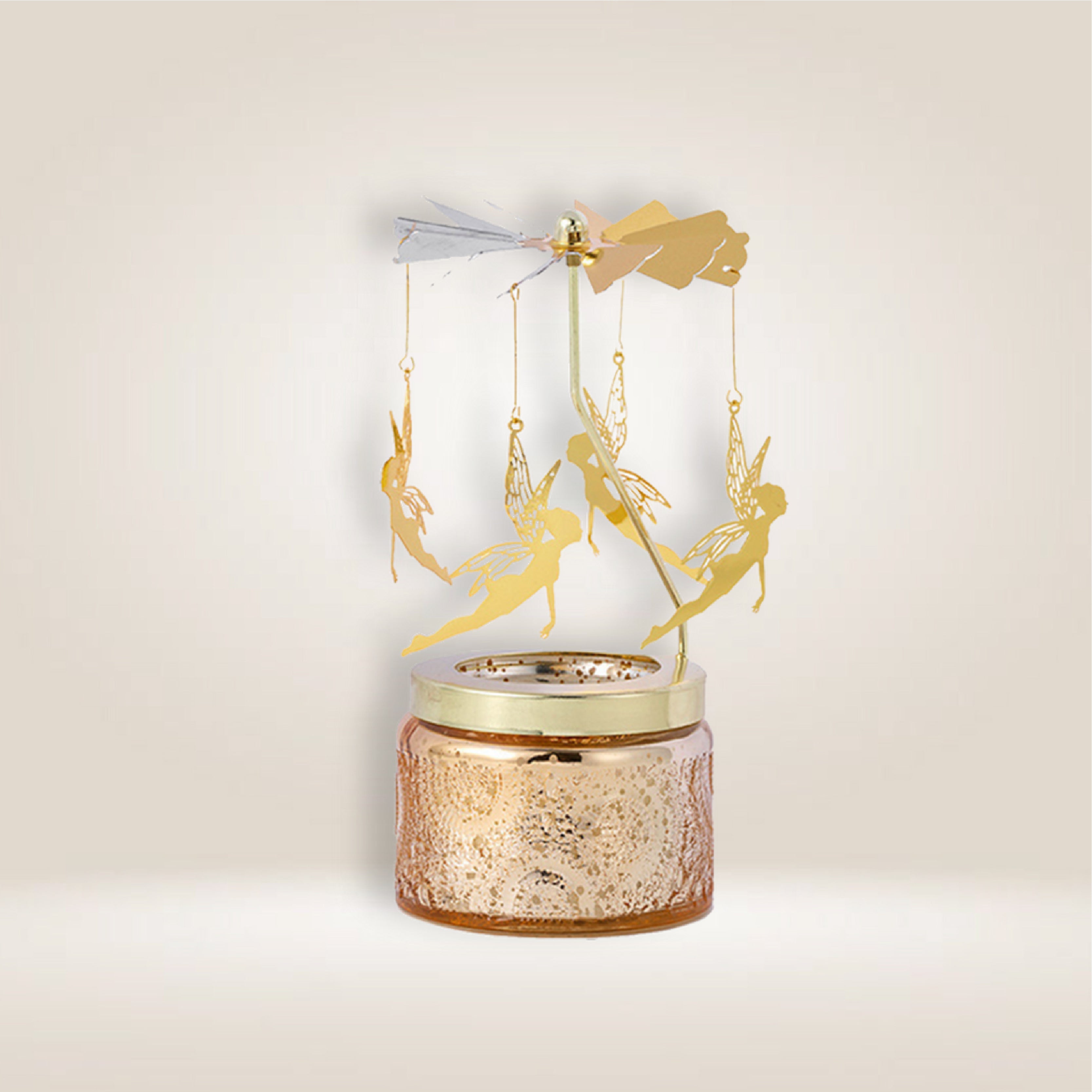 Rotating Candle-Fairy Gold