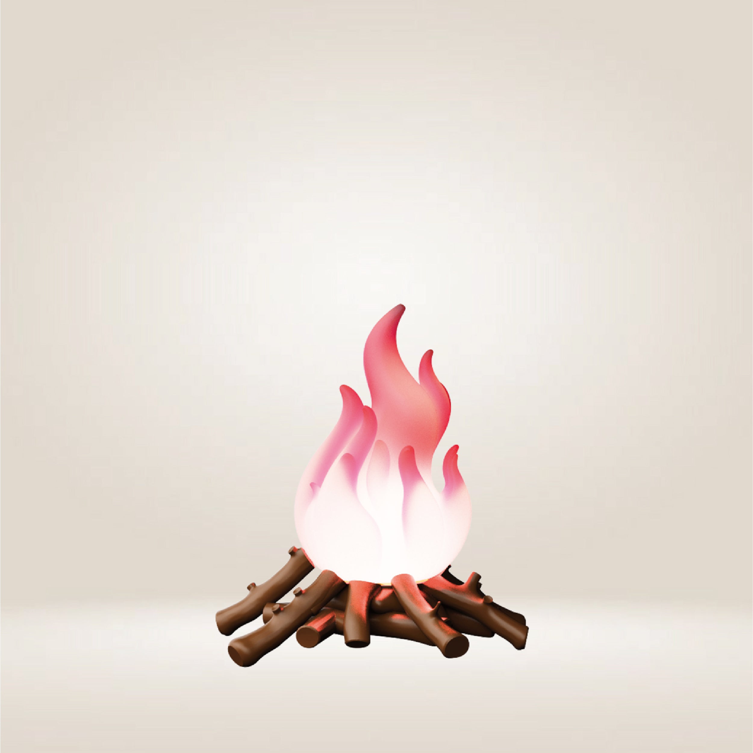 Campfire Night Lamp