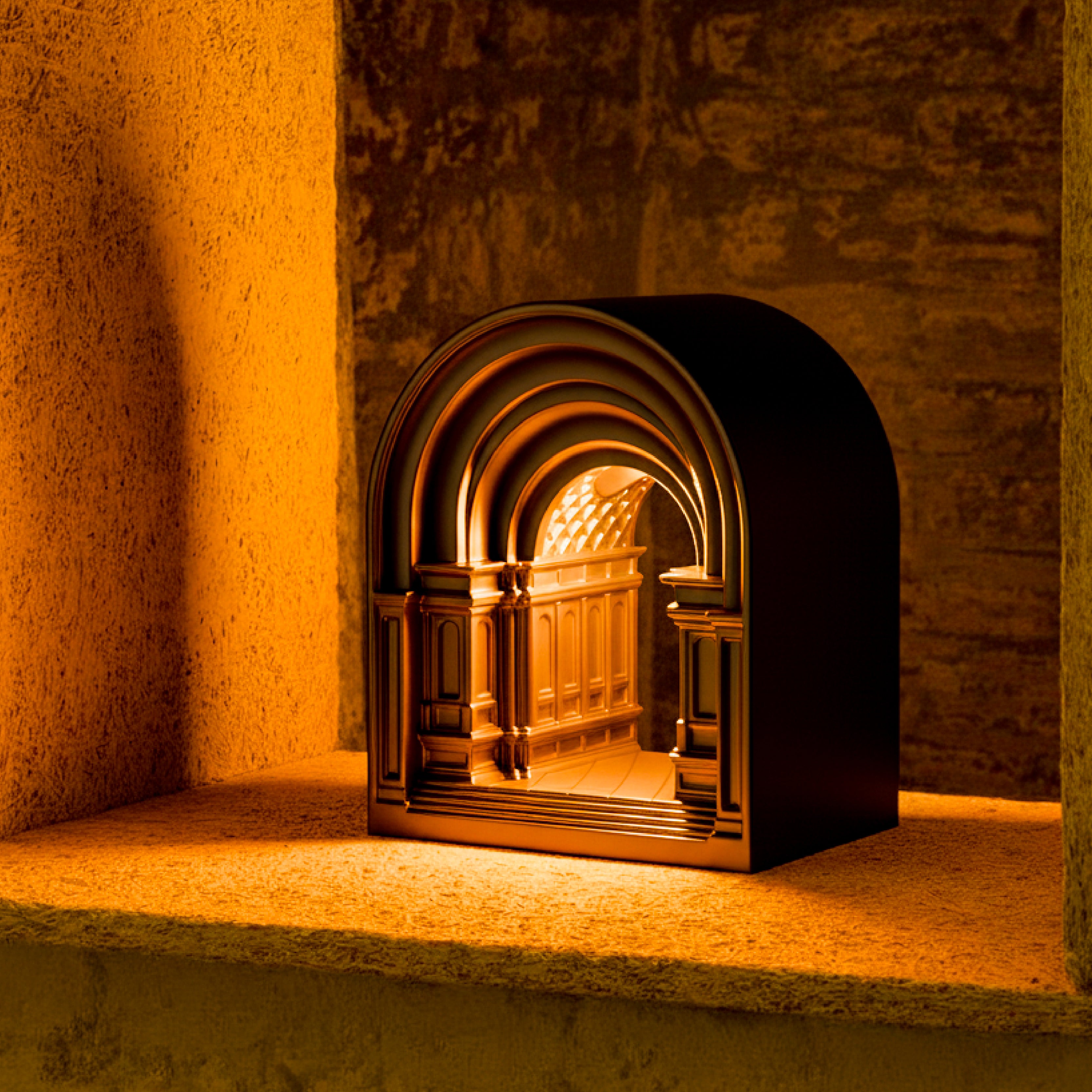 Cathedral Aromatherapy Base Lamp