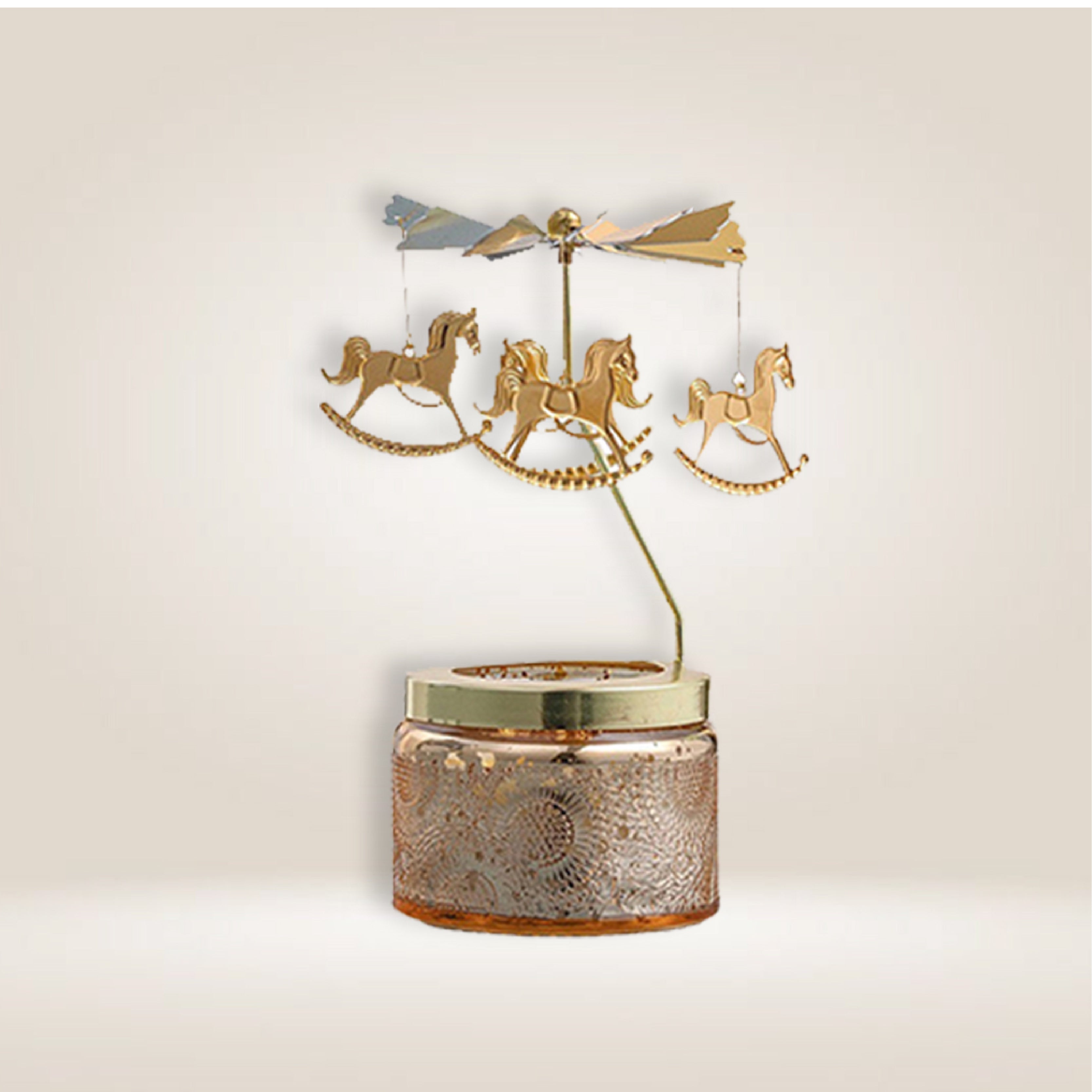 Rotating Candle-Trojan Gold