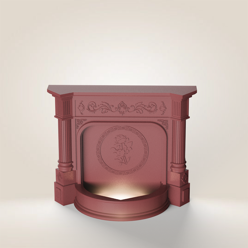 Fireplace-shaped Aromatherapy Stone Lamp
