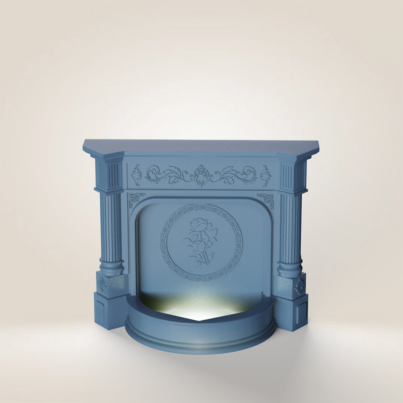 Fireplace-shaped Aromatherapy Stone Lamp