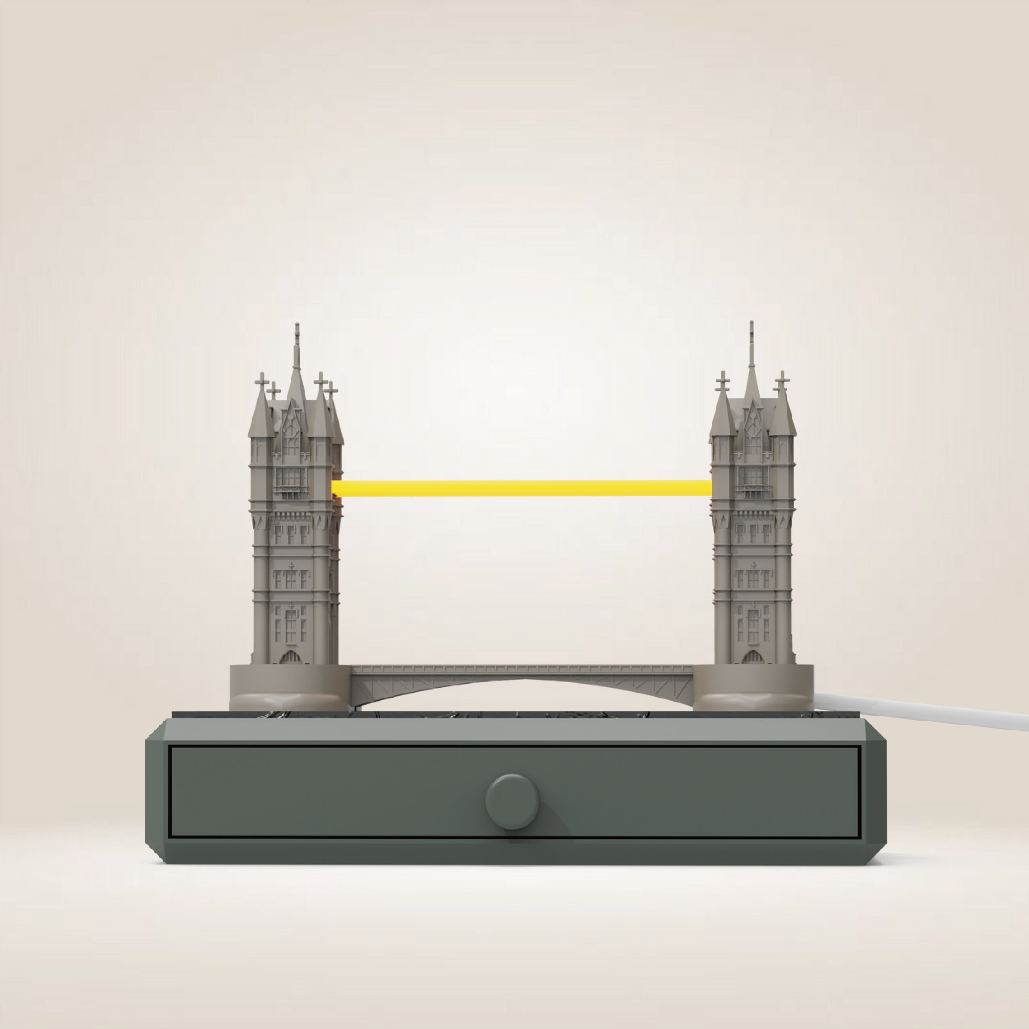 London Night Lamp Jewelry Box